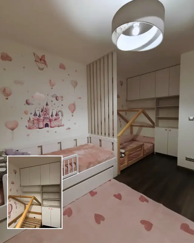 Ložnice a pokoje — realizace 7