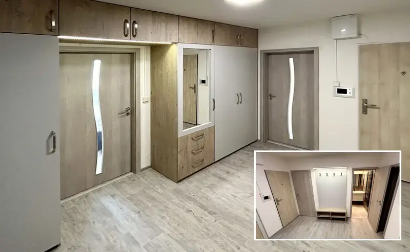 Předsíně a úložné prostory — realizace 1